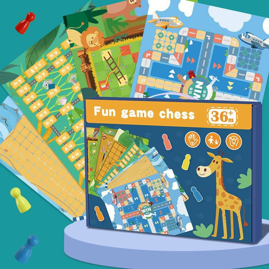 6-in-1 Board Game Educational