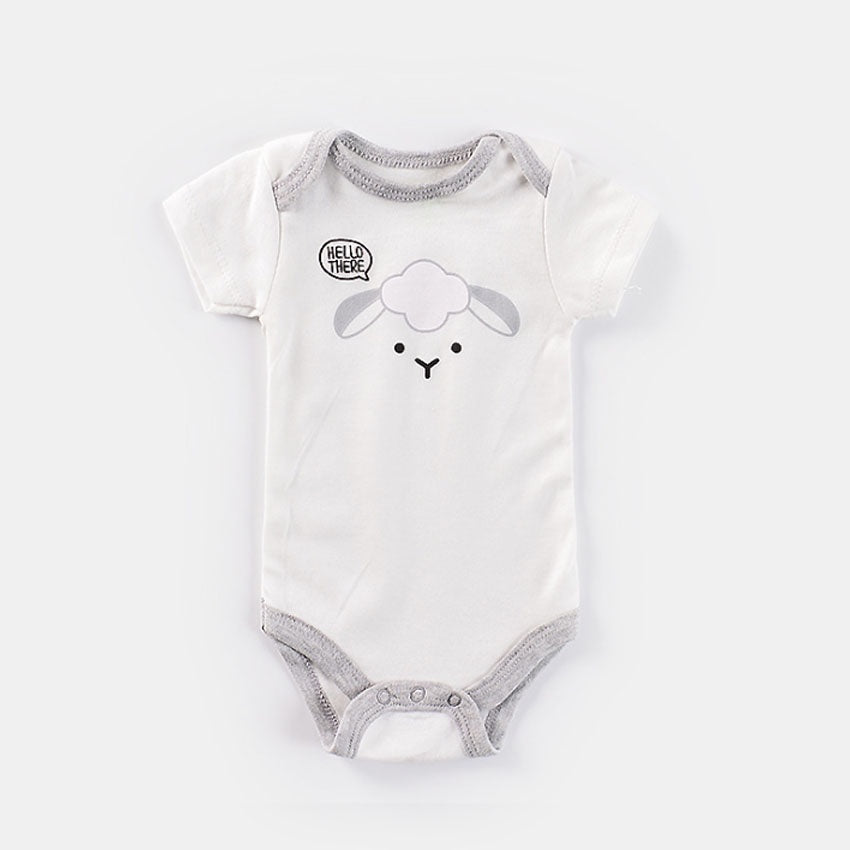 Little Haven Short-sleeved Bodysuit Romper Newborn Clothes Onesies Monkey
