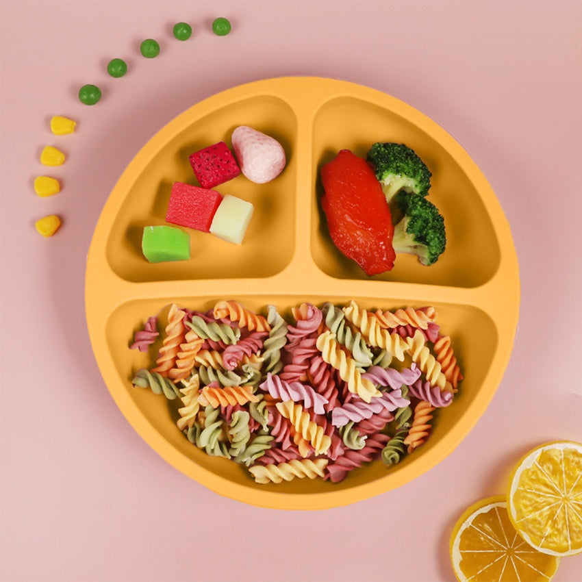 Baby supplementary food divided bowl feeding tableware
