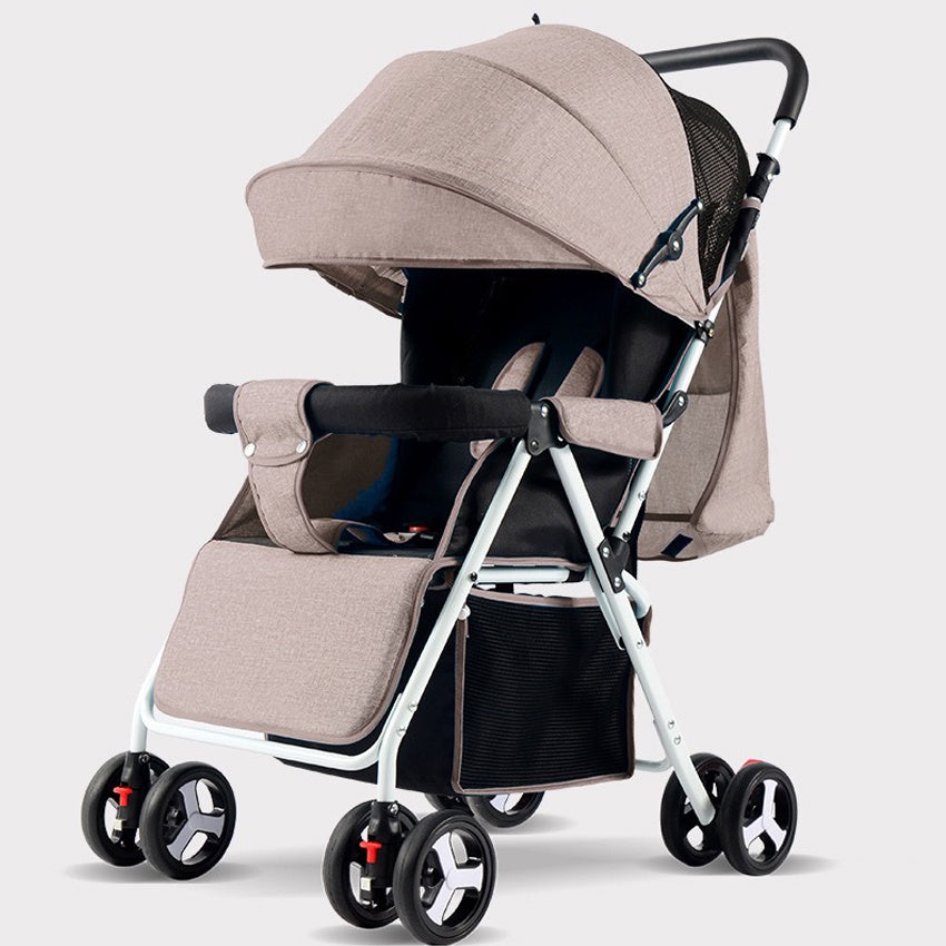 Little Haven Standard 300D Type B Half Canopy White Tube-1 Edition Baby Stroller