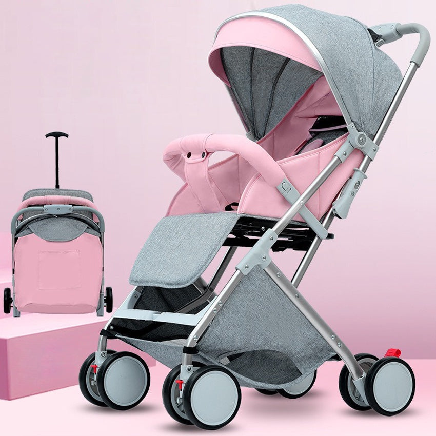 Little Haven One-Key Collection Aluminum Alloy Frame 6609-Duo Edition Baby Stroller