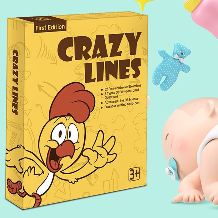 Erasable Pen Control Training Kindergarden Puzzle