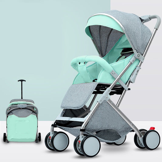 Little Haven One-Key Collection Aluminum Alloy Frame 6609-Duo Edition Baby Stroller