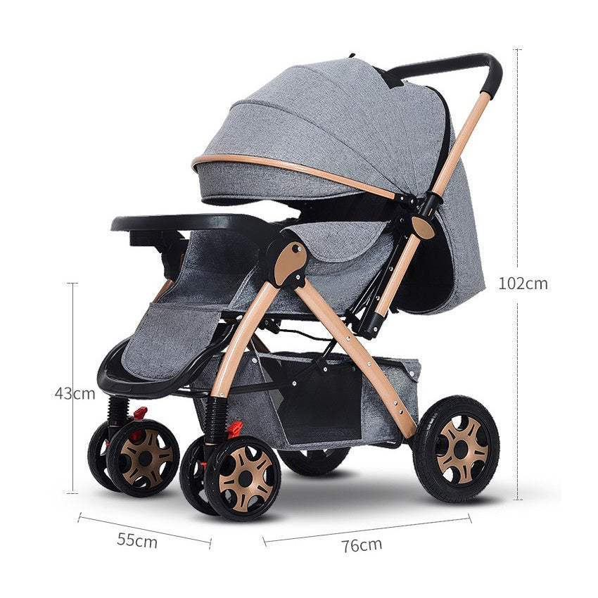 Extreme Edition 9912 Baby Stroller with Reversible handle