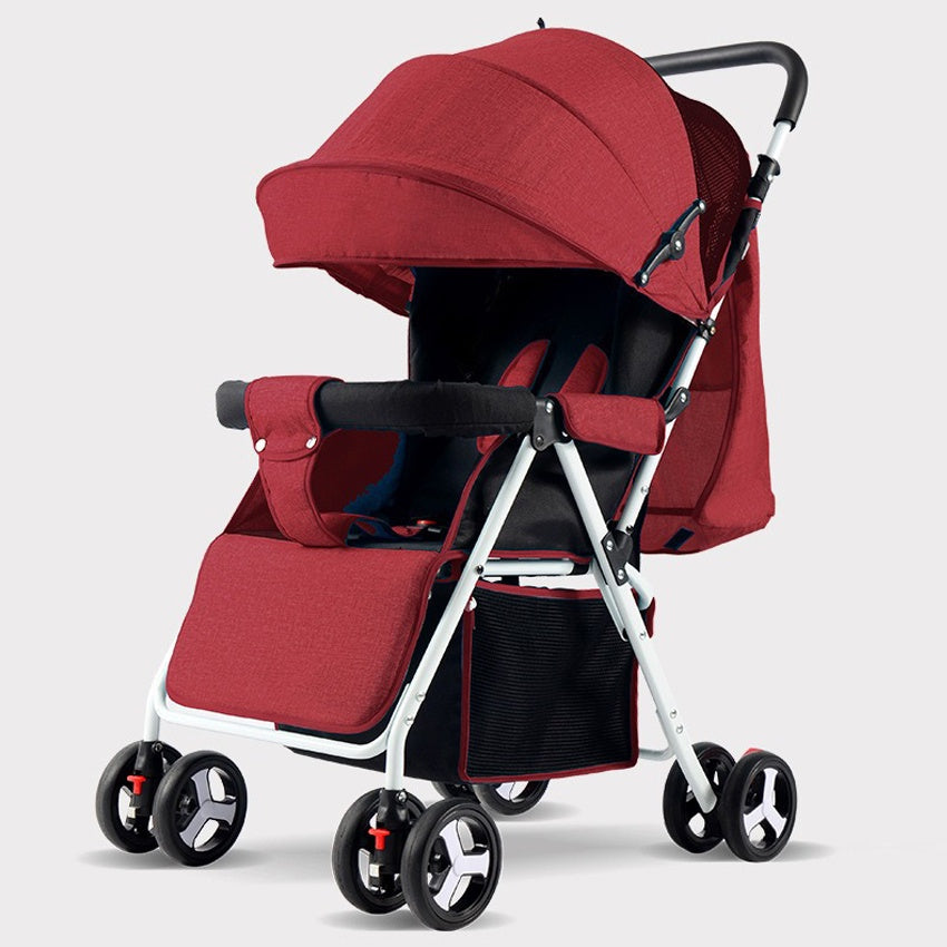 Little Haven Standard 300D Type B Half Canopy White Tube-1 Edition Baby Stroller