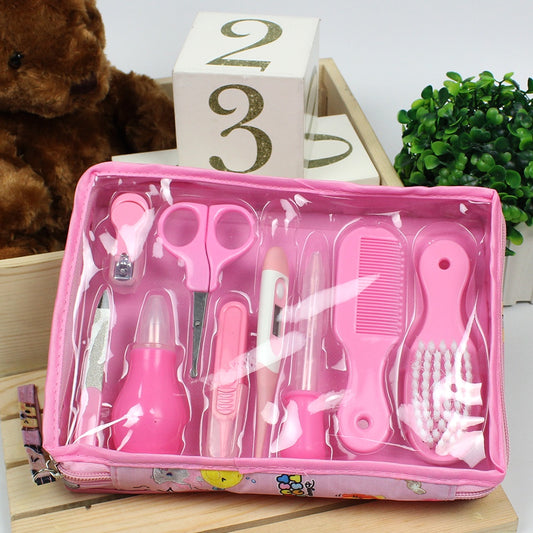 9 Pcs Baby Grooming  Baby Care Kit Set - JR-18