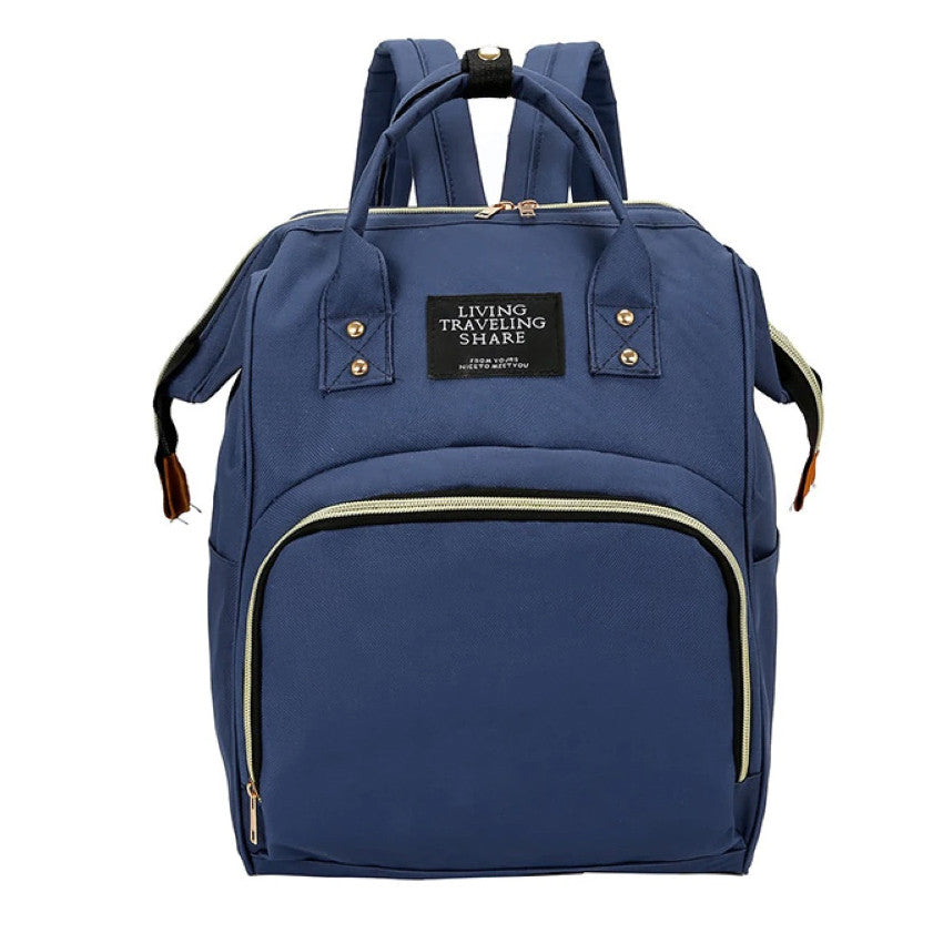 Multi-Function Diaper Bag for On-the-Go Parents 8806BG-Wred