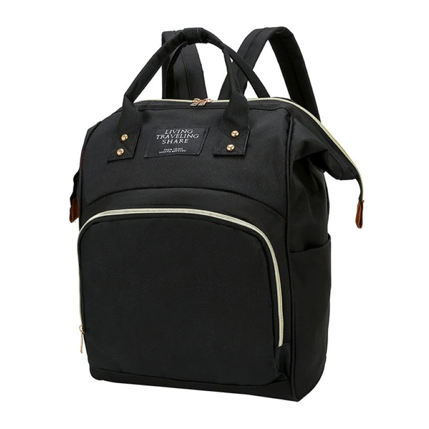 Multi-Function Diaper Bag for On-the-Go Parents 8806BG-Wred