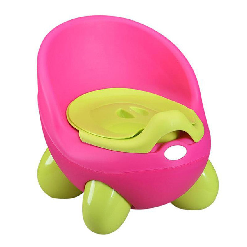 Children Toilet Training Chair Non-slip Ergonomic Design with Removable Potty Bowl