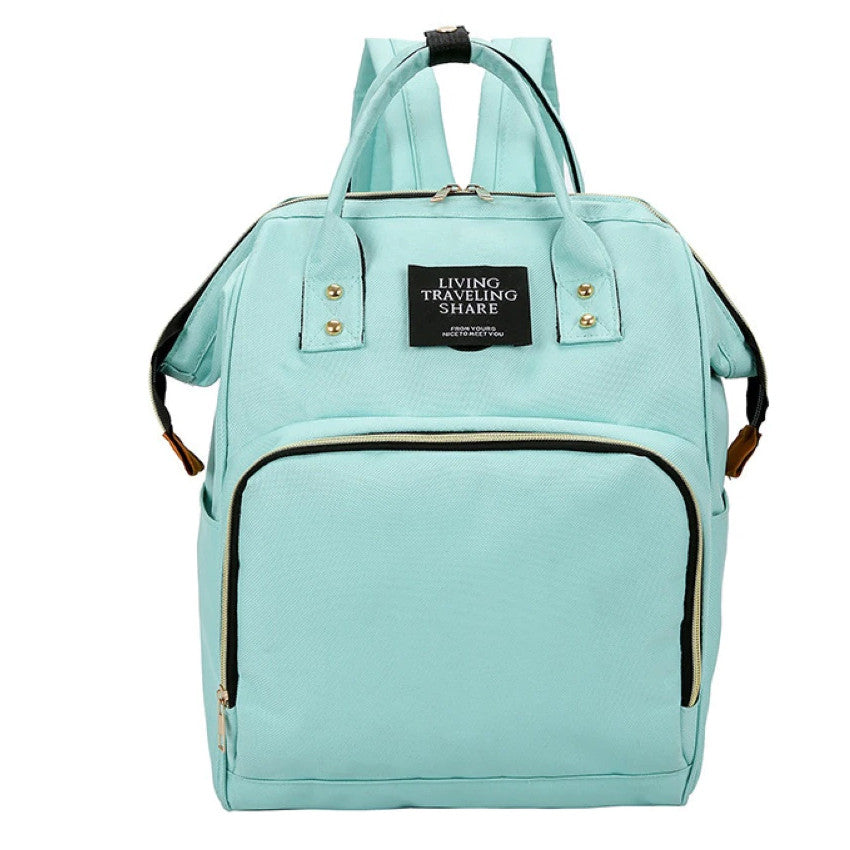 Multi-Function Diaper Bag for On-the-Go Parents 8806BG-Wred