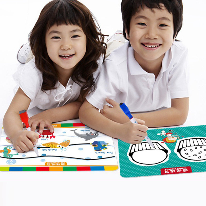 Erasable Pen Control Training Kindergarden Puzzle
