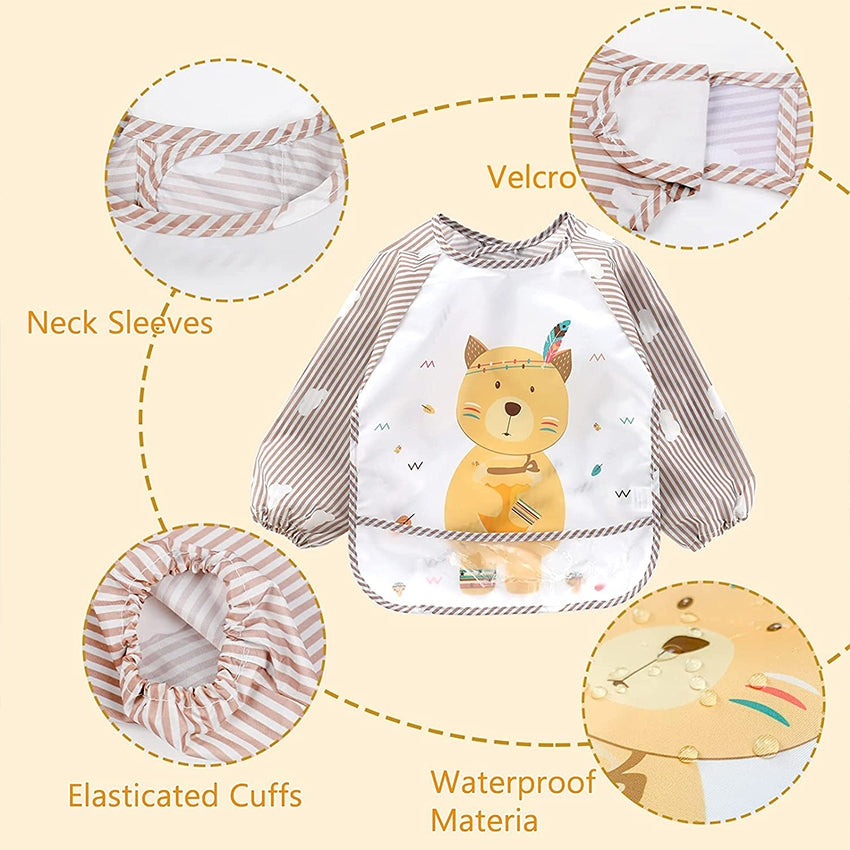 Children's anti-clothing baby waterproof clothes Free-size 0-3 yrs old