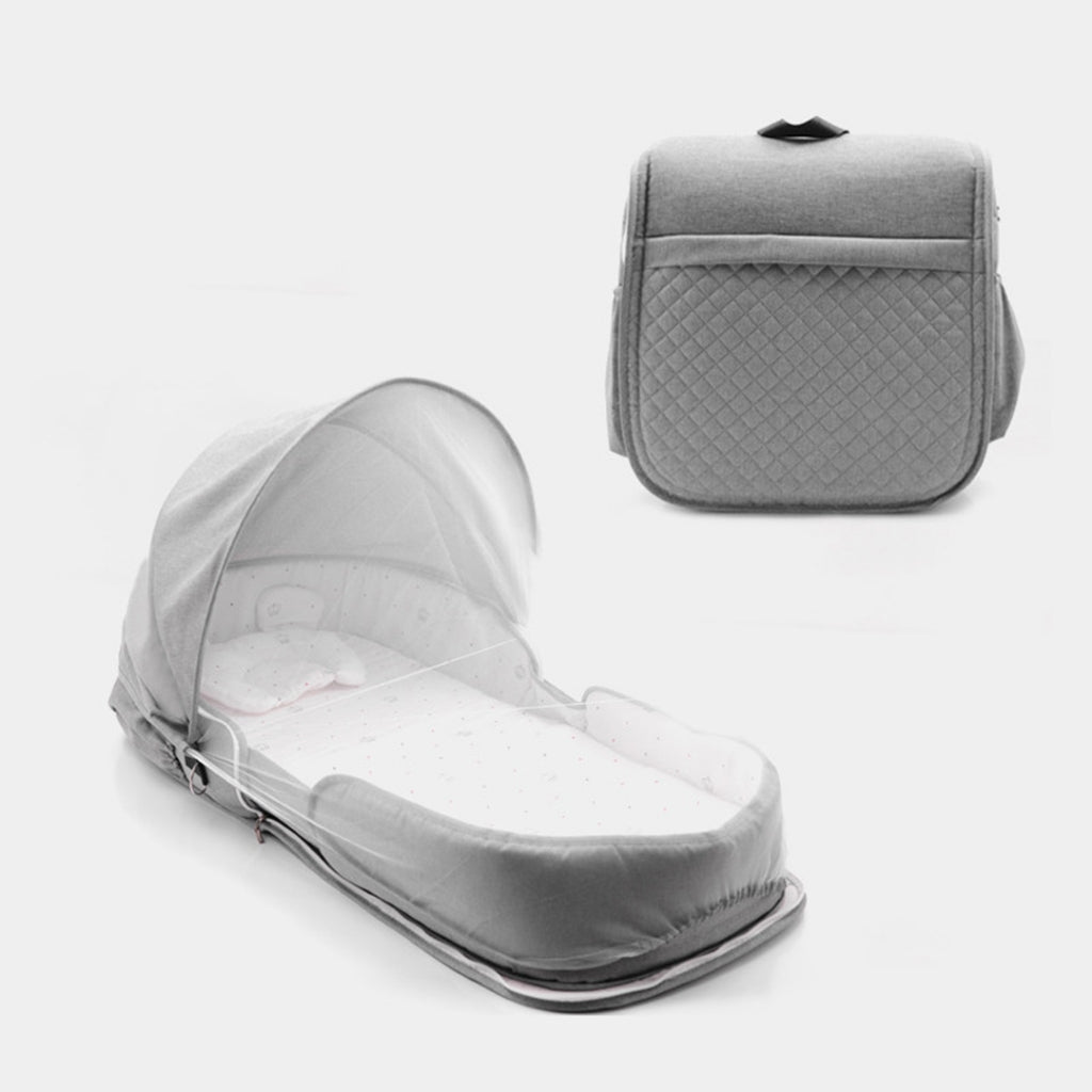 Newborn Baby Bed folding portable bionic bed mummy bag backpack